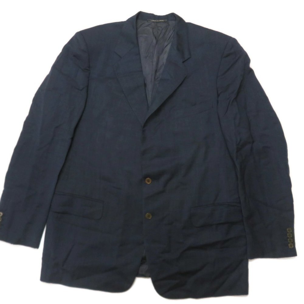 Ermenegildo Zegna Trofeo Navy‎ Blue Blazer 46R 2 Button Sport Jacket Coat